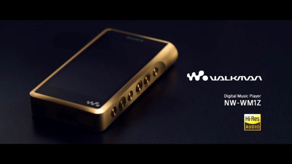 Walkman NW-WM1Z: el reproductor de Sony bañado en oro y con audio de alta resolución