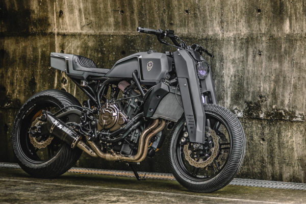 Yamaha MT-07 Onyx Blade: la moto futurista de Rough Crafts