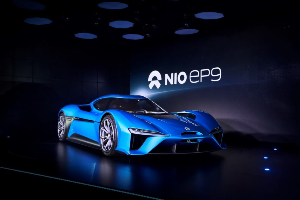 NextEV Nio EP9: el superdeportivo eléctrico más rápido del mundo