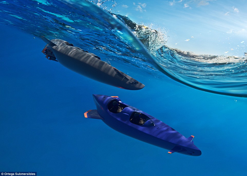 Ortega Submersible: el submarino personal más rápido del mundo