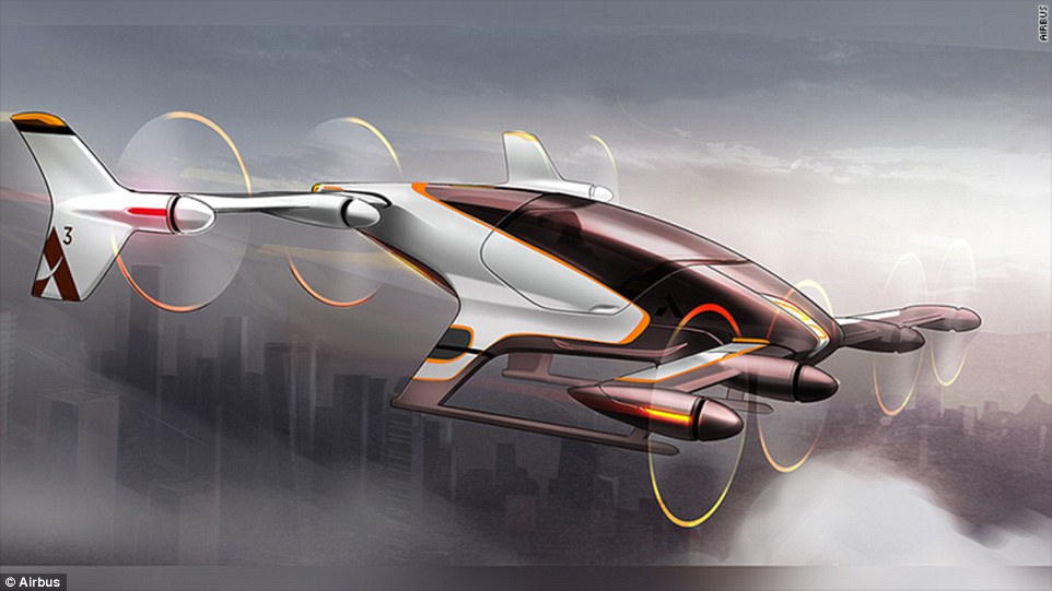 Proyecto Vahana: el futurista taxi volador de Airbus