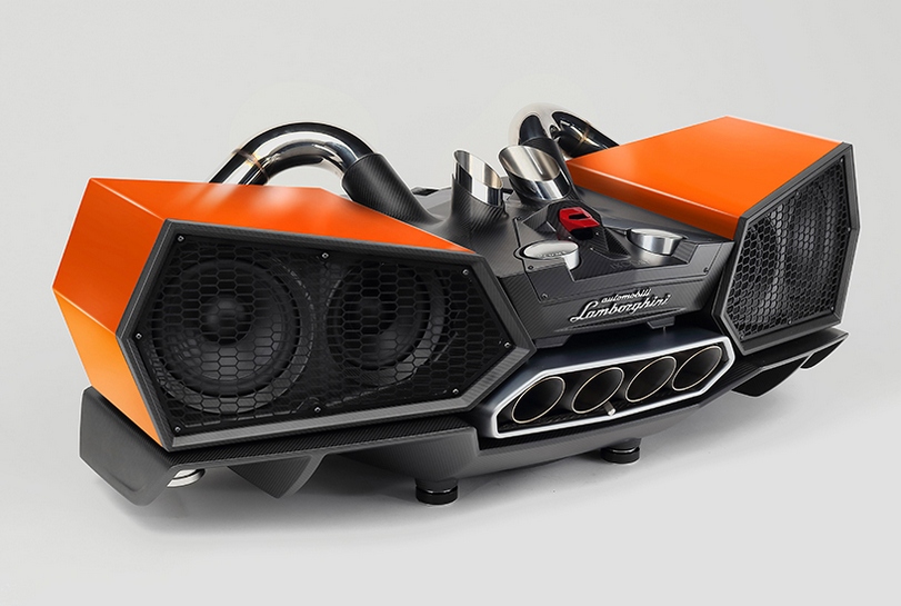 EsaVox: los espectaculares altavoces inspirados en el Lamborghini Aventador