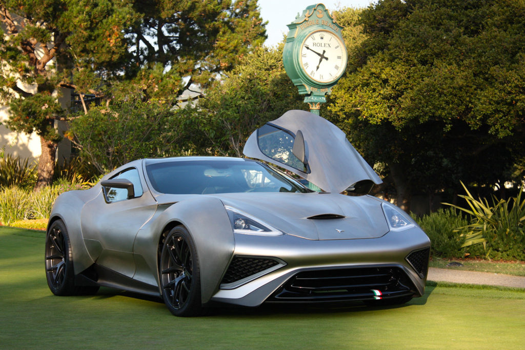 Icona Vulcano Titanium: el primer coche del mundo fabricado en titanio