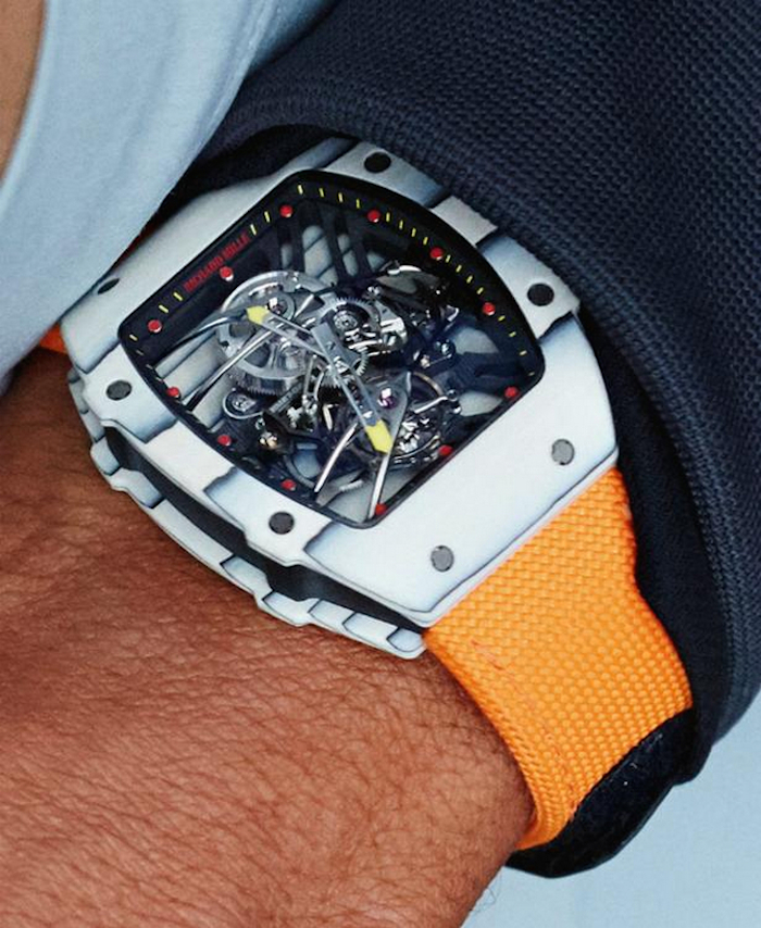 Richard Mille Tourbillon RM 27-02: el reloj preferido de Rafael Nadal