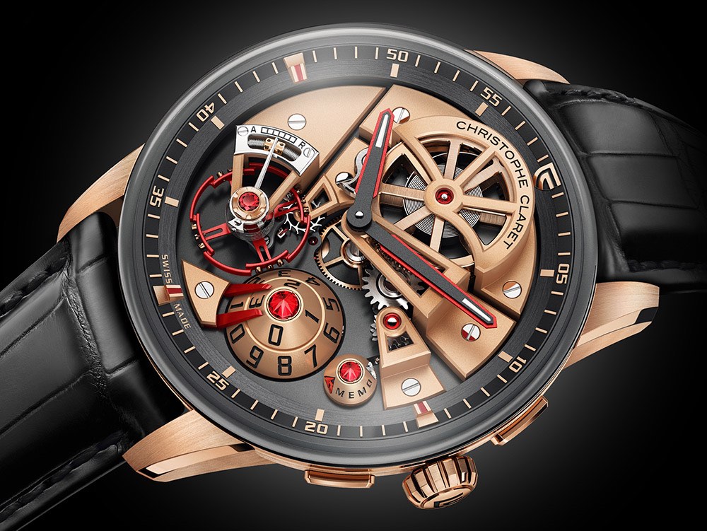 Christophe Claret Maestro: un exclusivo reloj con vista panorámica