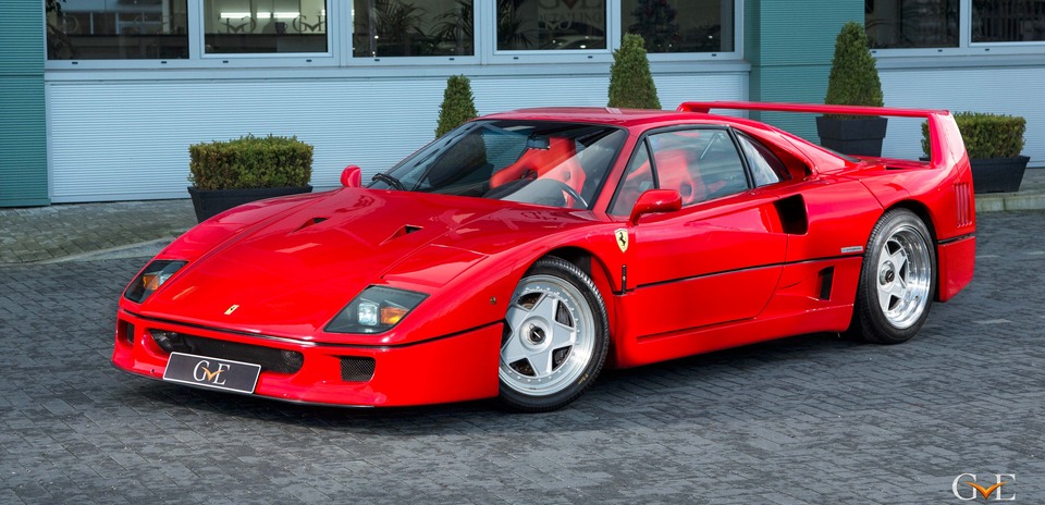 El Ferrari F40 que perteneció a Eric Clapton, a la venta por más de 1 millón de euros