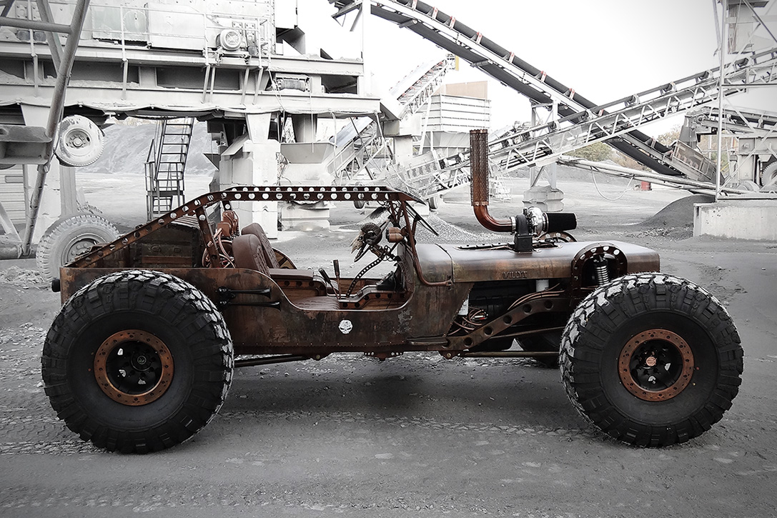 Jeep Rock Rat por Hauk Designs: el todoterreno que hace justicia a Mad Max