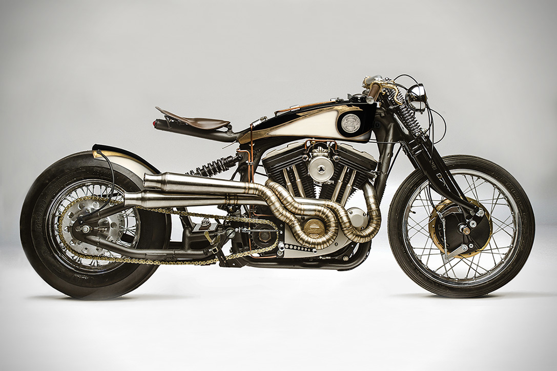 Harley Davidson Sportster 883 Opera, una espectacular motocicleta preparada por South Garage