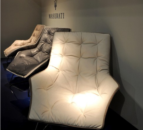 Maserati Lounge Chair: extremo lujo en casa