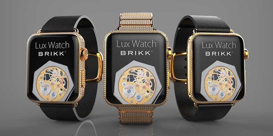 Brikk presenta su Exclusiva Colección de Apple Watch con Oro de 24 Quilates y Diamantes Incrustados
