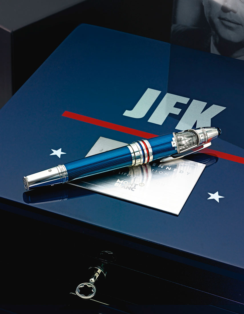 Montblanc subasta su lujosa pluma John F. Kennedy