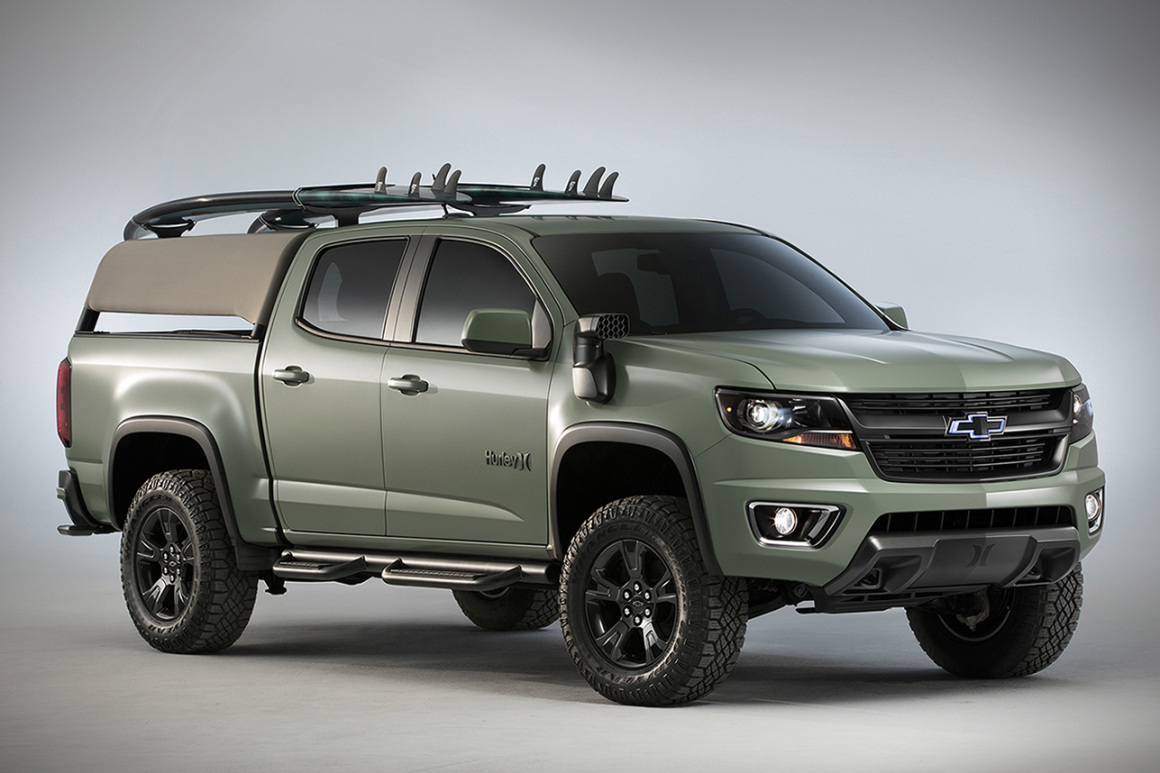 Chevy Colorado Z71 Hurley Concept: la nueva pick up para los surfistas