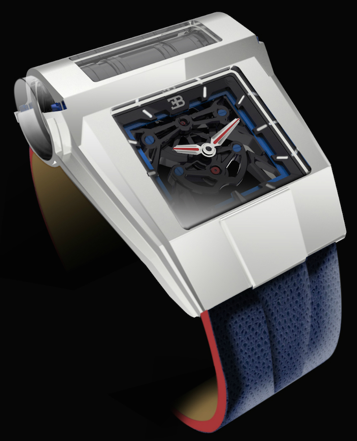 PF-Bugatti 390 Concept: un espectacular reloj inspirado en el Bugatti Chiron