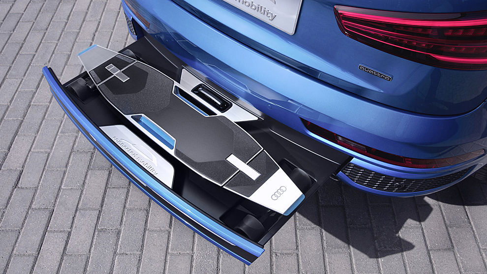 El patinete eléctrico de Audi: la gran solución “antiatascos”