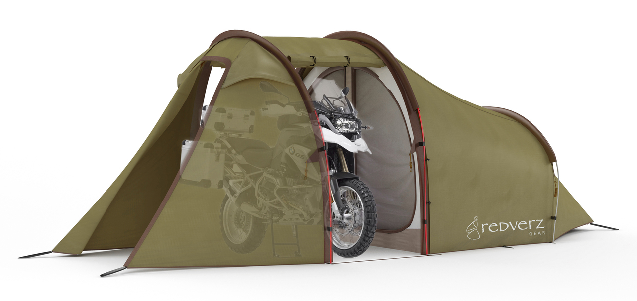 Redverz Solo Expedition: la original tienda de campaña para dormir junto a tu moto