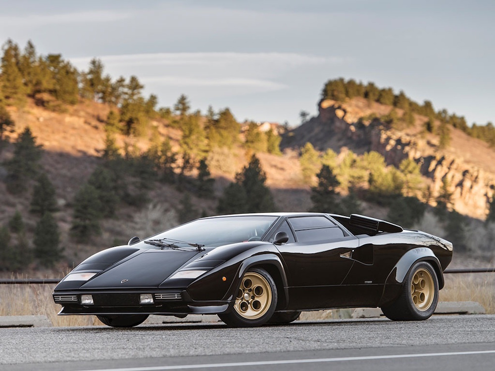 Un espectacular Lamborghini Countach de 1979 será subastado por RM Sotheby’s
