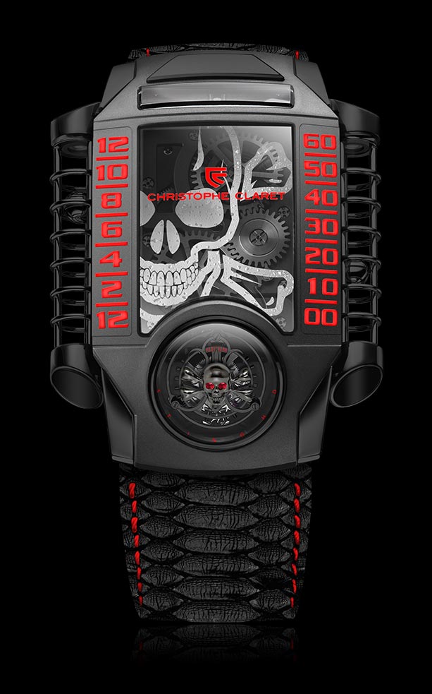 X-TREM-1 StingHD, el reloj-calavera de Christophe Claret