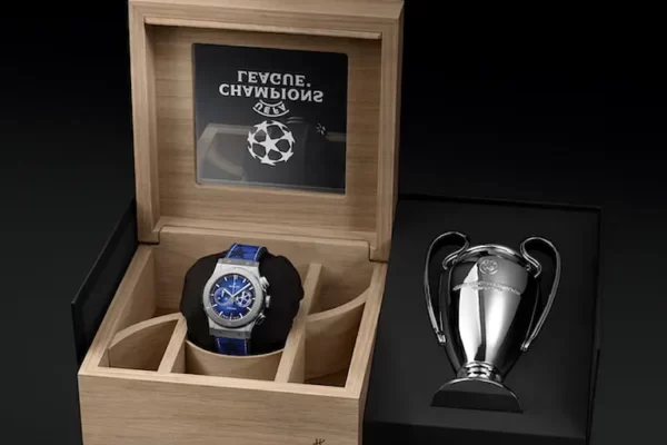 ¿Eres fan de la Champions y de la relojería? Este Hublot de 14.300 € lo tiene todo
