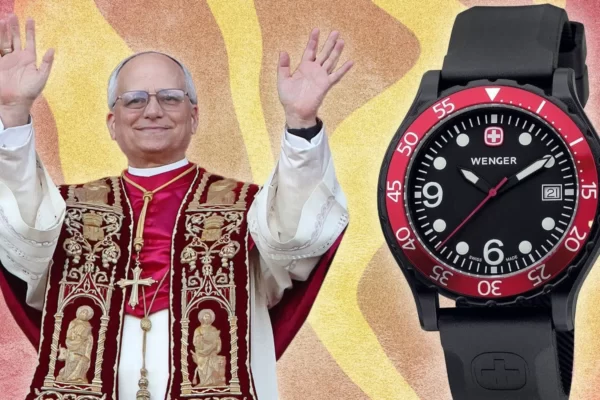 Que reloj lleva el Papa León XIV