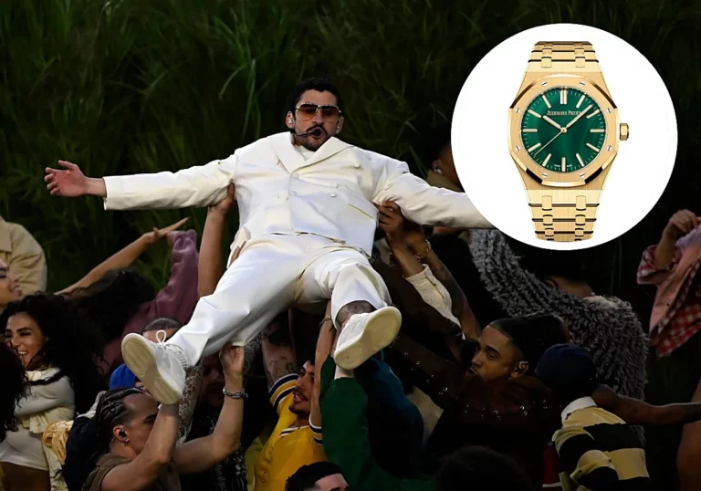 ¿Qué reloj llevaba Bad Bunny en la Super bowl?