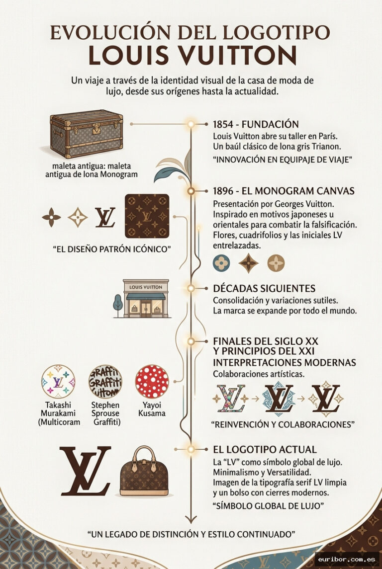 La evolución del logo de Louis Vuitton: Cuando un baúl se convirtió en leyenda mundial
