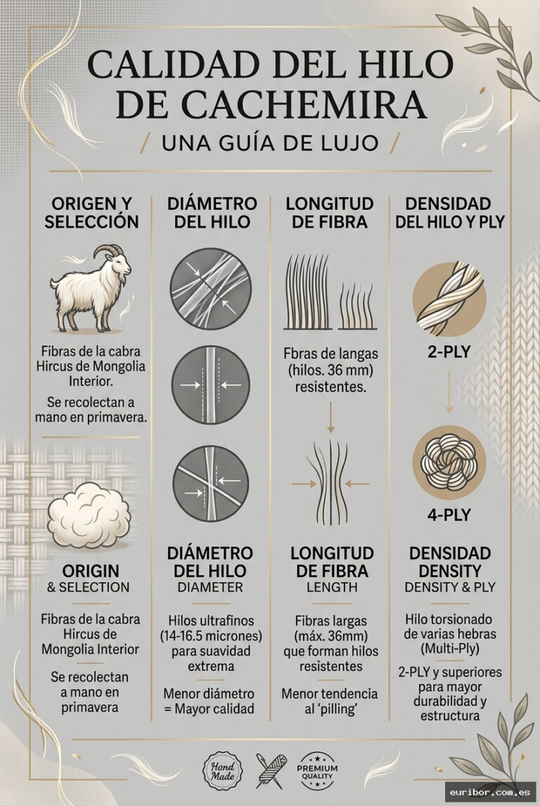 Cachemira de lujo: Guía definitiva para entender los hilos que marcan la diferencia