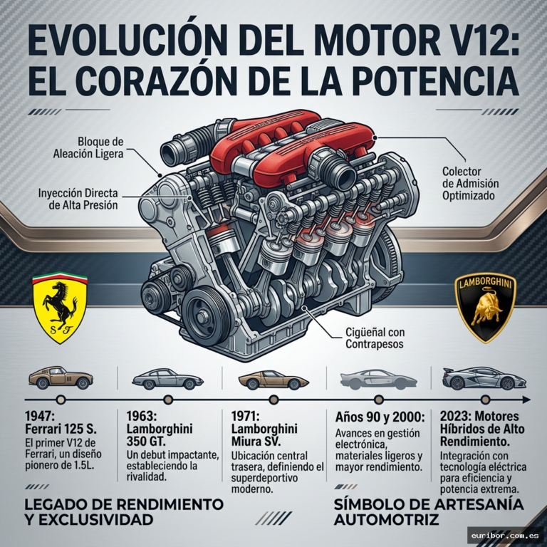 La evolución del motor v12: De la pasión italiana a la ingeniería de precisión