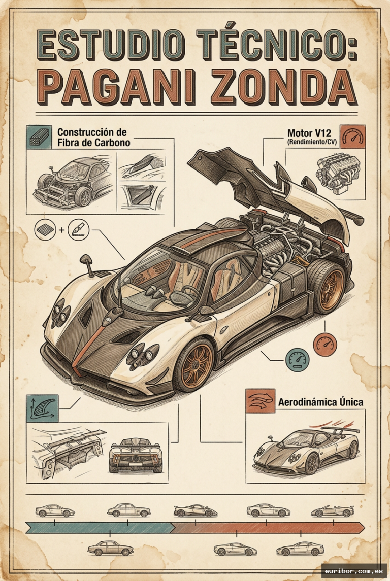 Pagani zonda: La obra maestra italiana que transformó el concepto de superdeportivo