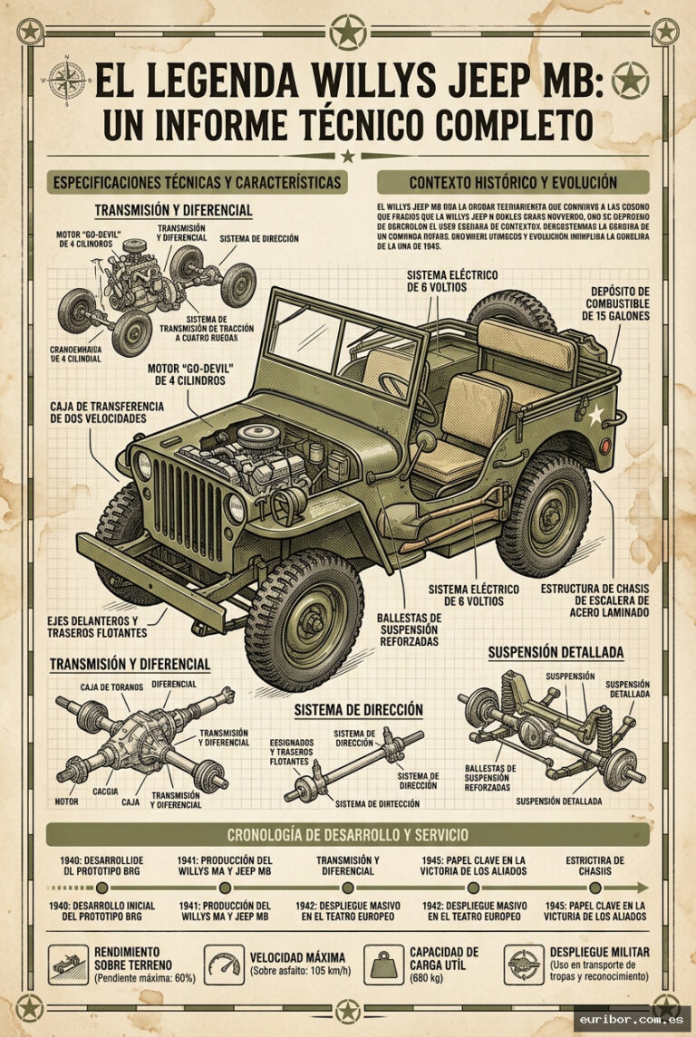 Jeep wrangler (willys): El vehículo que cambió el curso de la historia militar