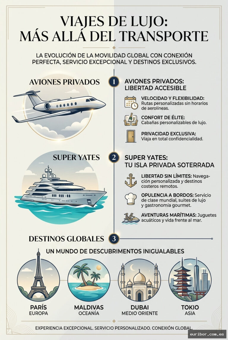 Viajes, yates y jets privados: La nueva definición del lujo en movimiento