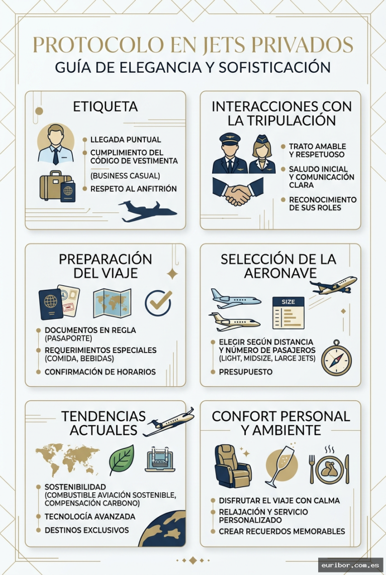El protocolo secreto de los jets privados: Guía completa para viajeros de élite