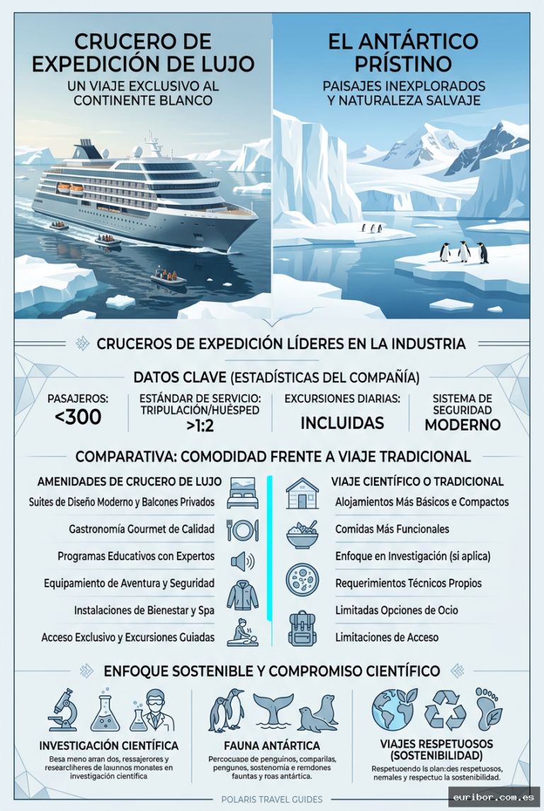 Cruceros de expedición de lujo a la antártida: La aventura extrema que solo los privilegiados conocen