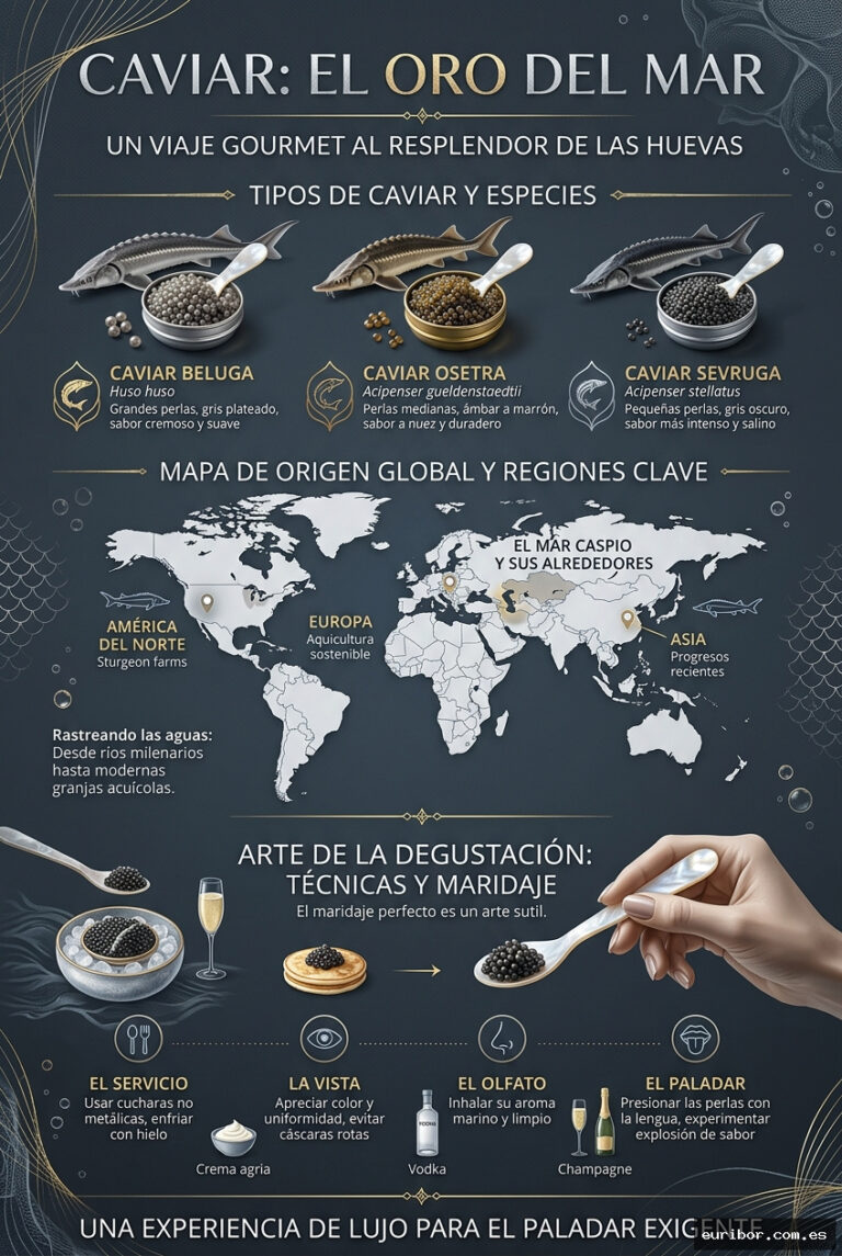 Caviar 101: La guía definitiva para conocer el manjar de los reyes