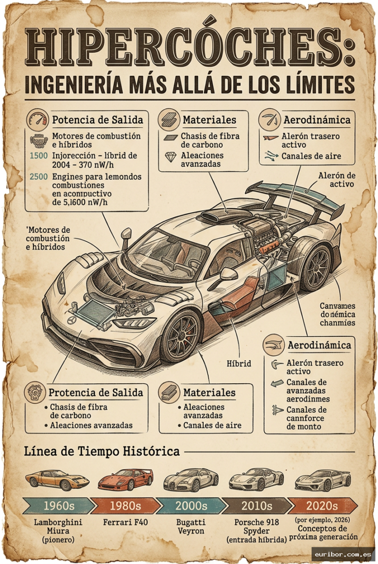 Superdeportivos e hipercoches: La cumbre de la ingeniería automovilística moderna
