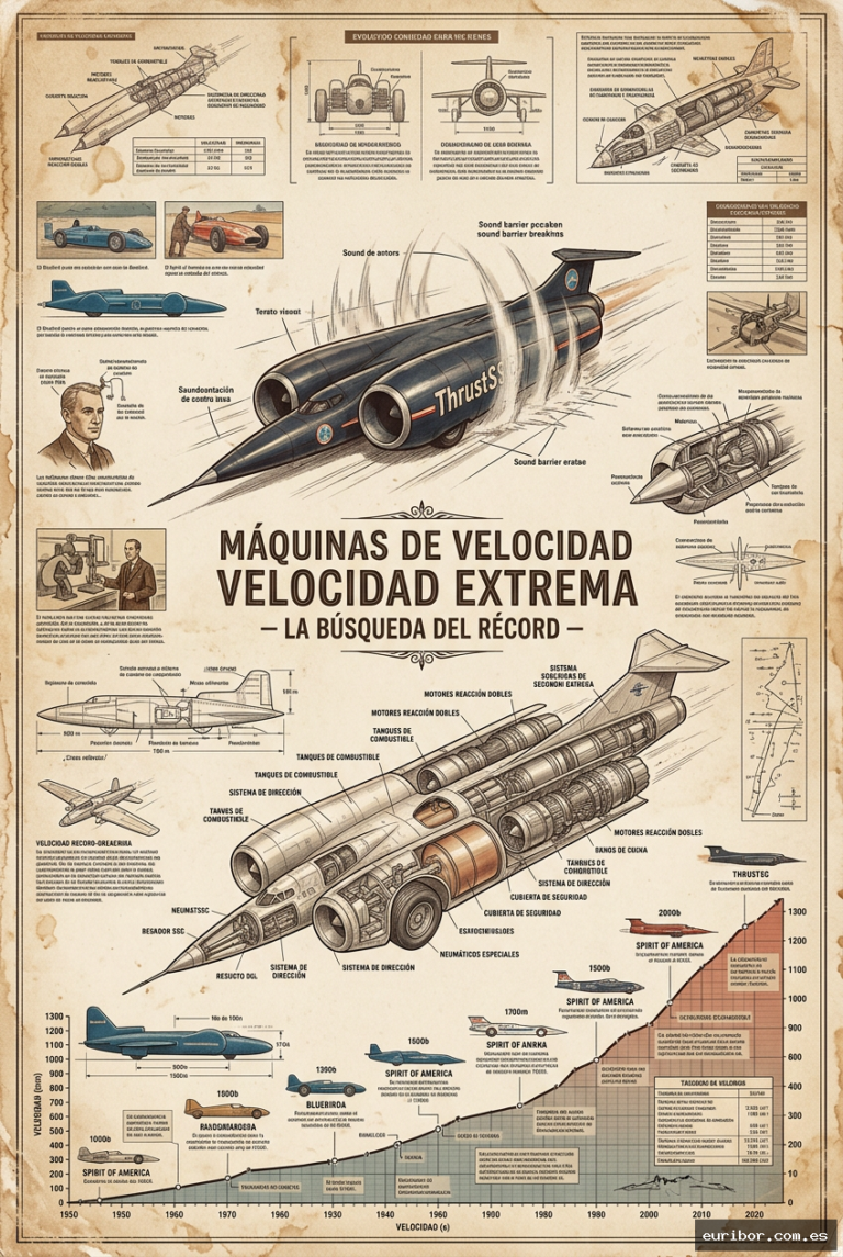 Máquinas legendarias que desafiaron la física y conquistaron la velocidad