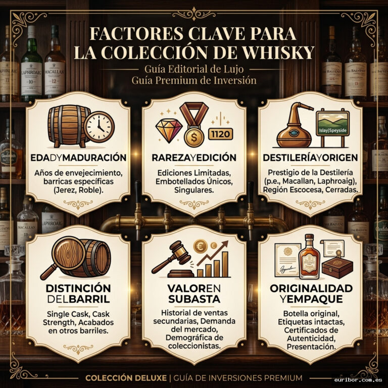 Whisky de colección: Los secretos que determinan el valor de una botella legendaria