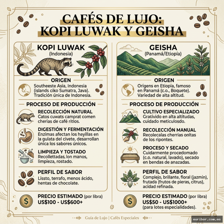 Kopi luwak y geisha: Los cafés más exclusivos y misteriosos del mundo