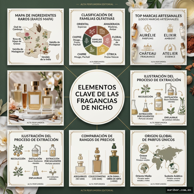 Fragancias nicho: El universo secreto de los perfumes más exclusivos
