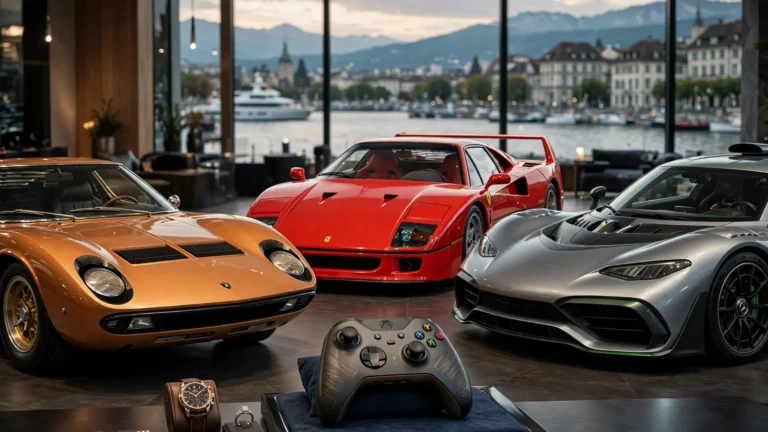 Ferrari F40 y AMG One con mando de Xbox: la subasta de Zúrich que revoluciona el coleccionismo