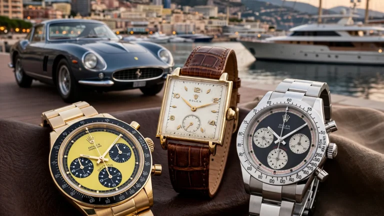 El Rolex cuadrado de 1941 y el Daytona «Lemon» único que agitan el mercado